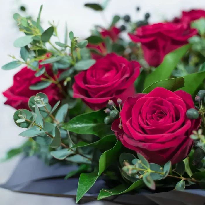 Midnight Splendor | Peak Flowers | Flower Delivery | Red Naomi Roses