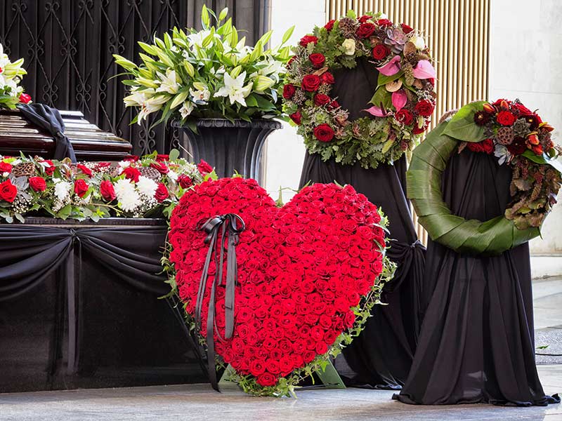 Funerals - Peak Flowers | Flower Delivery | Order Flowers Online