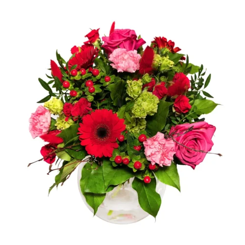 Peak Flowers | Red & Pink Elegance | Flower Delivery