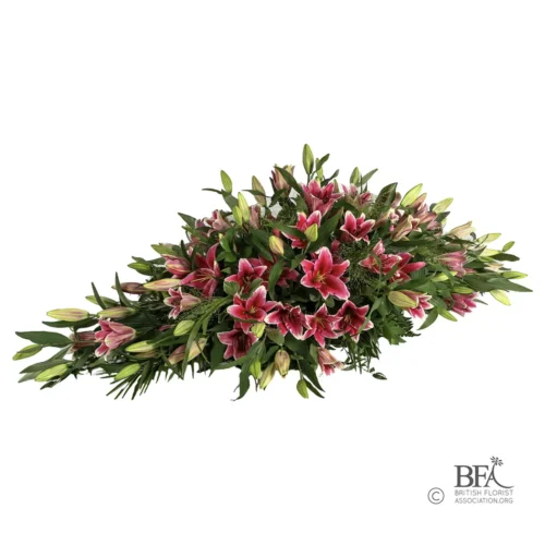 Peak Flowers - Funeral Flowers - Lilies Double Ended Spray