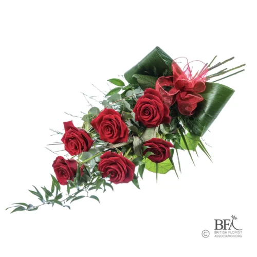 Peak Flowers - Funeral Flowers - Roses Sheaf