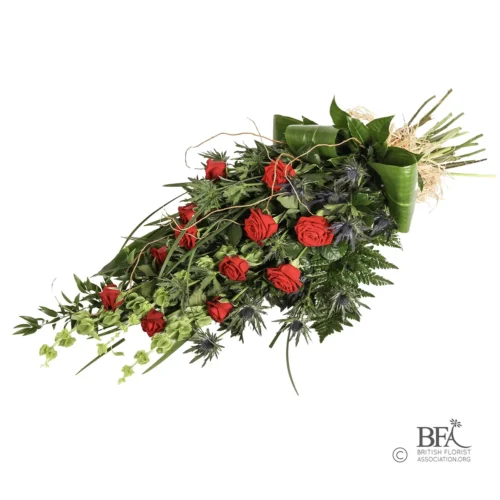 Peak Flowers - Funeral Flowers - Rustic Sheaf