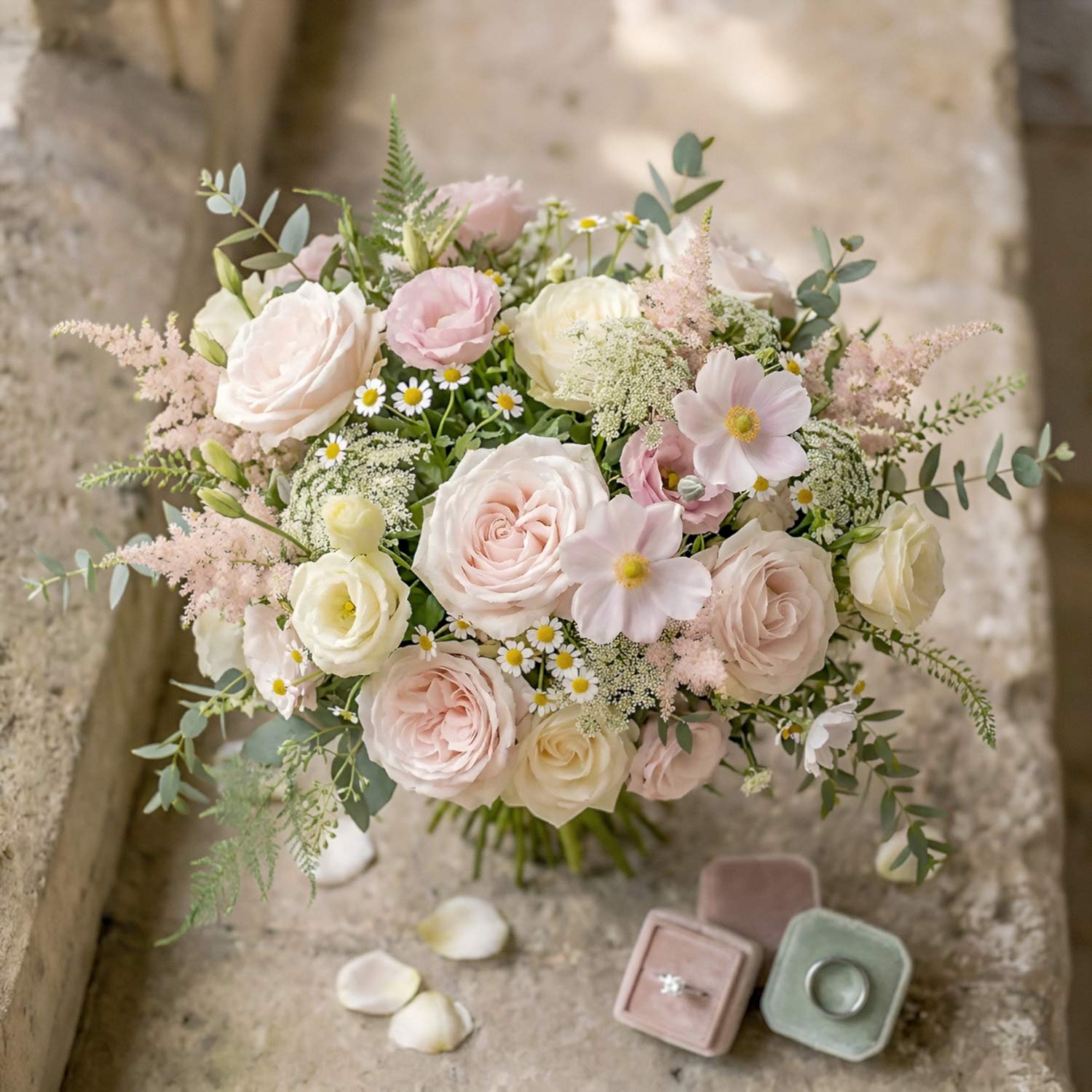 Blush Meadow Bridal Bouquet