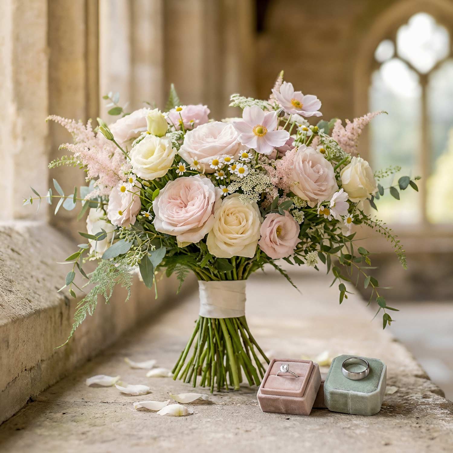 Blush Meadow Bridal Bouquet