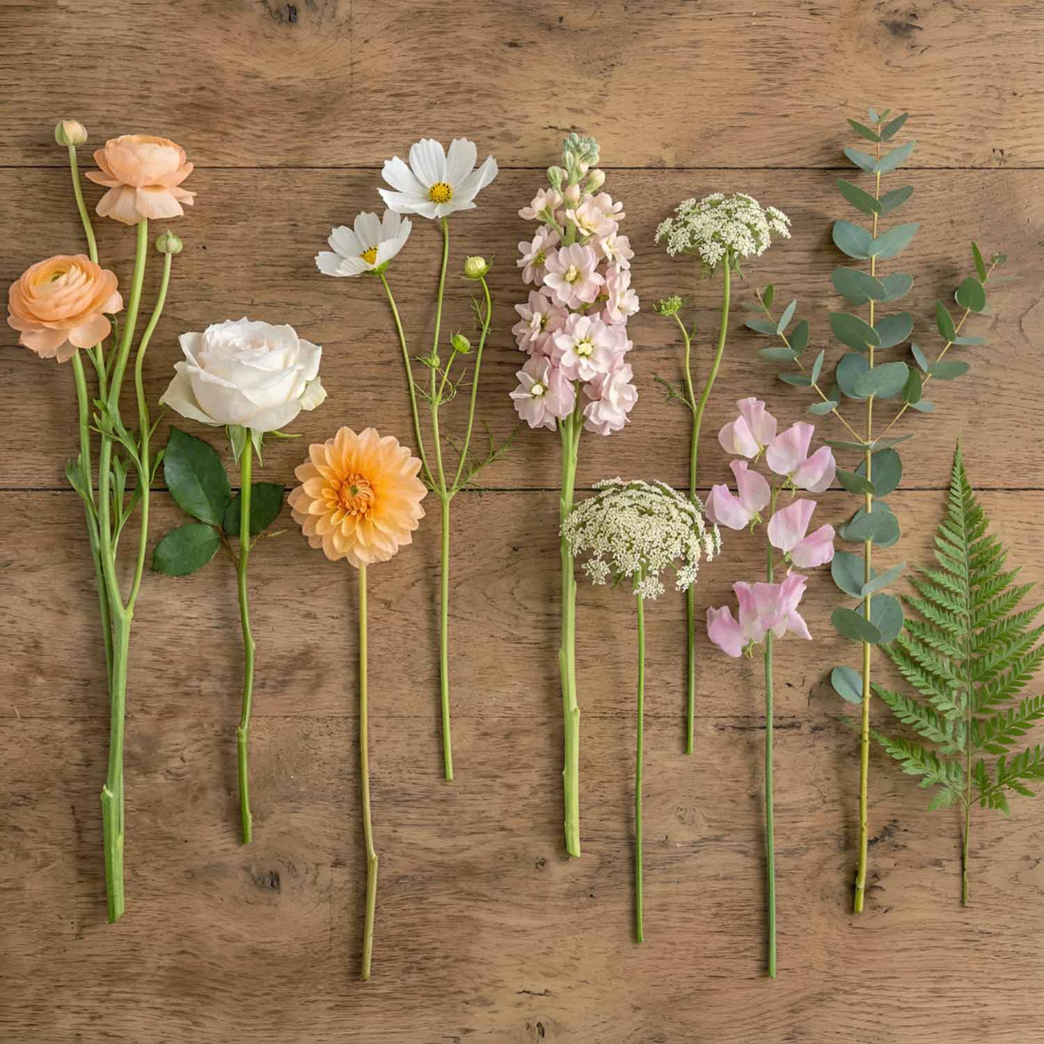 Apricot Meadow Bridal Bouquet