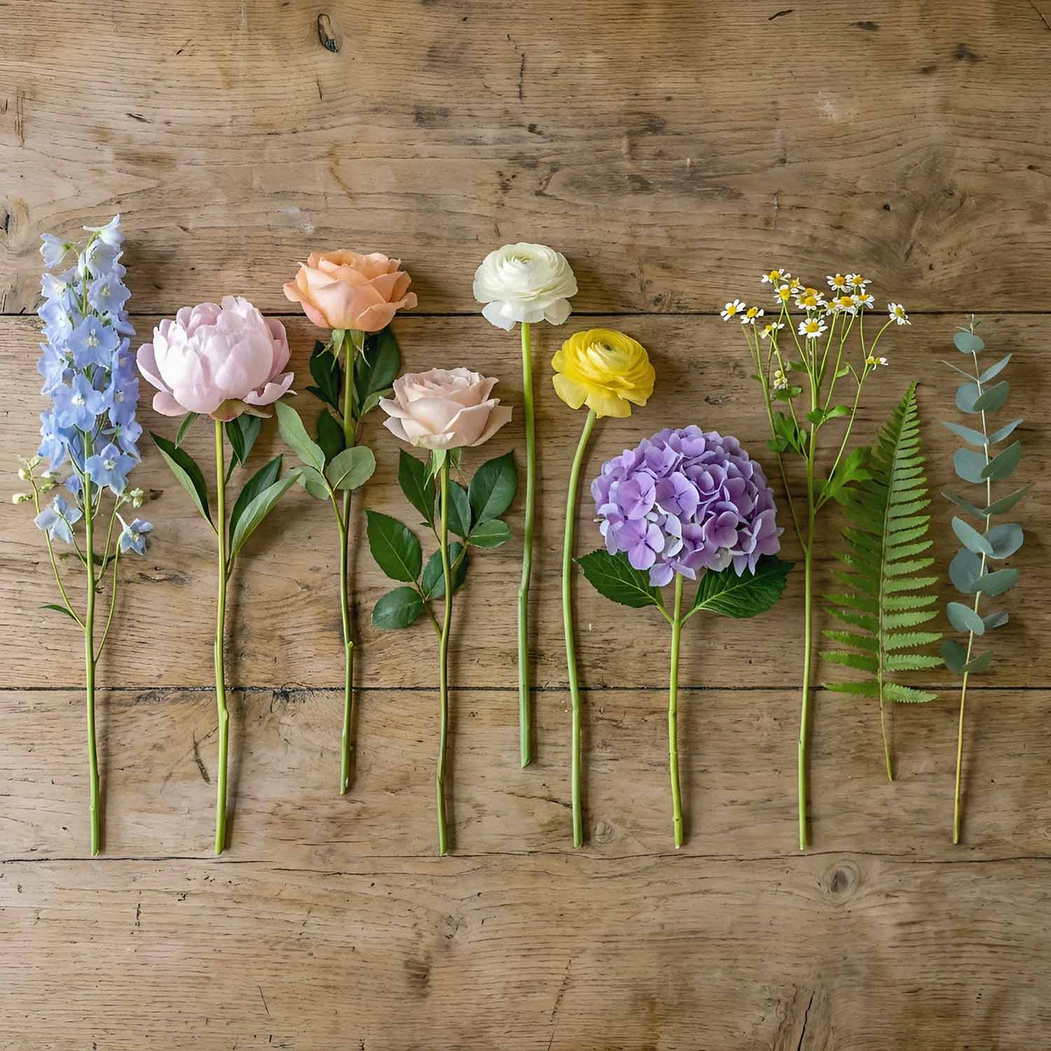 Pastel Garden Bridal Bouquet