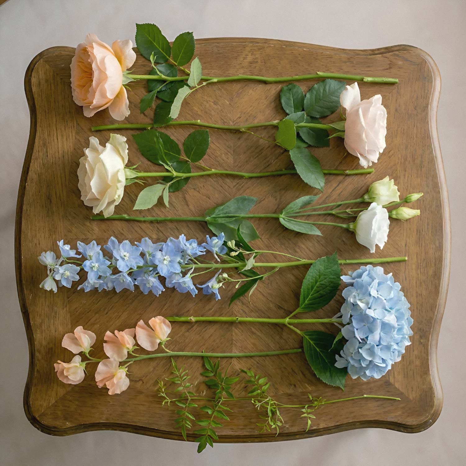 Pastel Meadow Bridal Bouquet