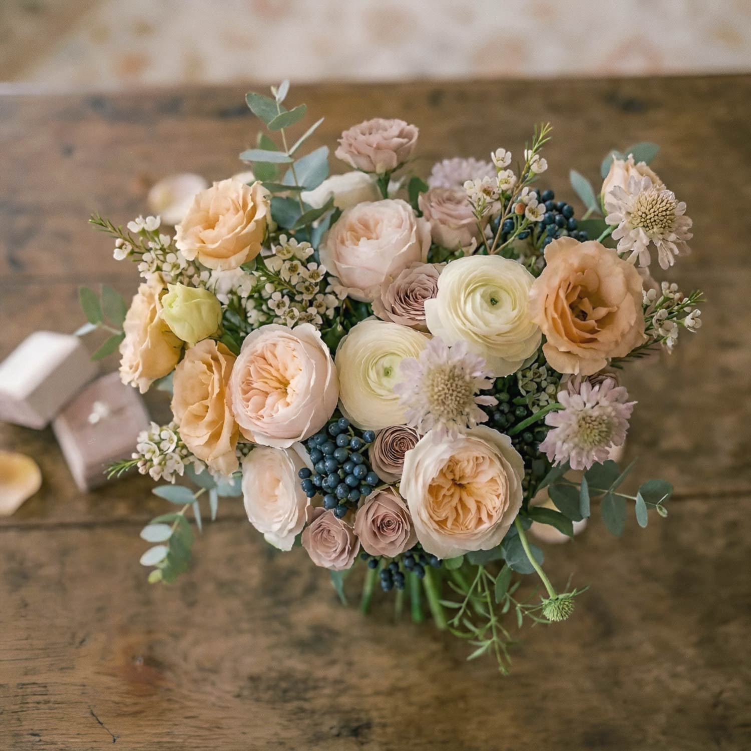 Peach Reverie Bridal Bouquet