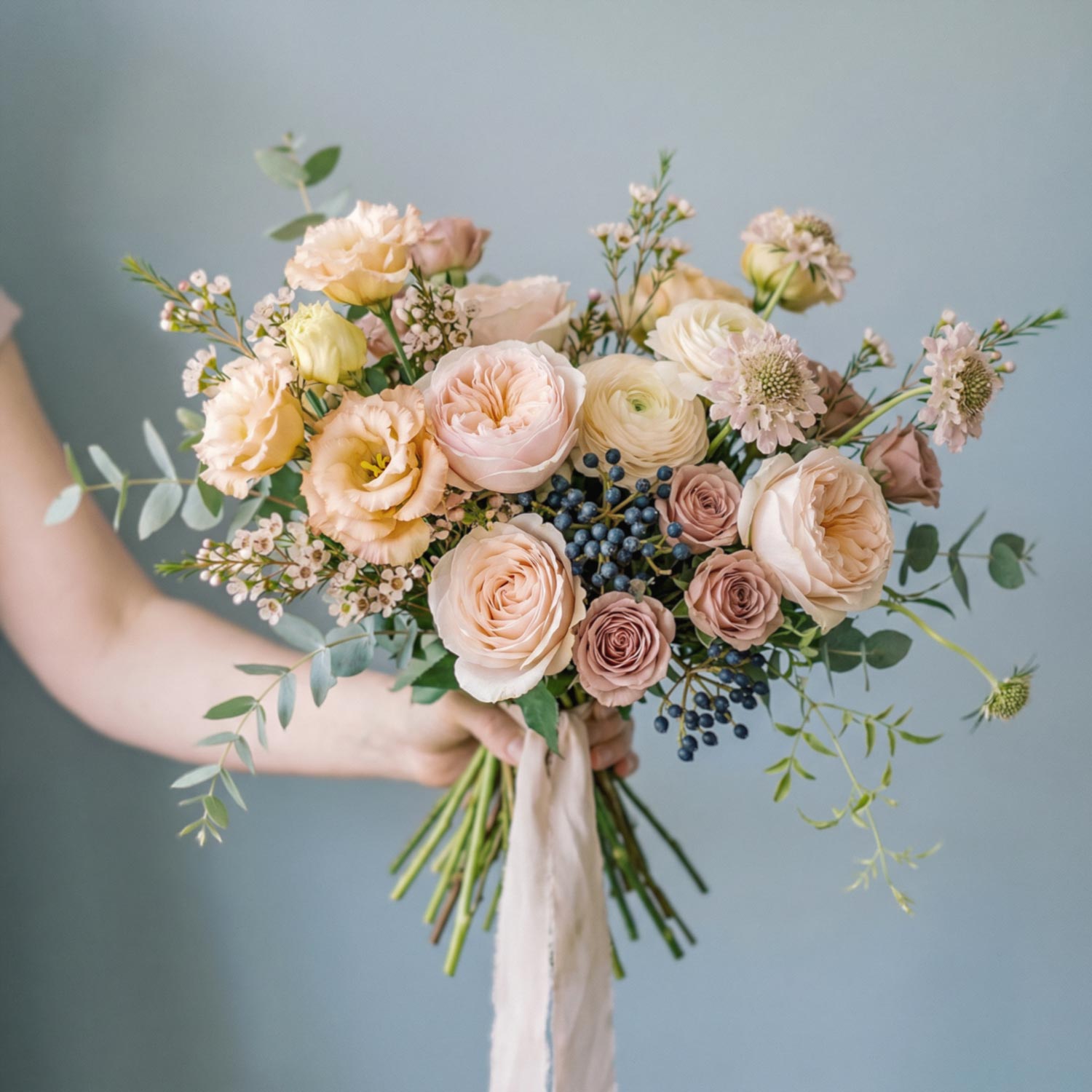 Peach Reverie Bridal Bouquet