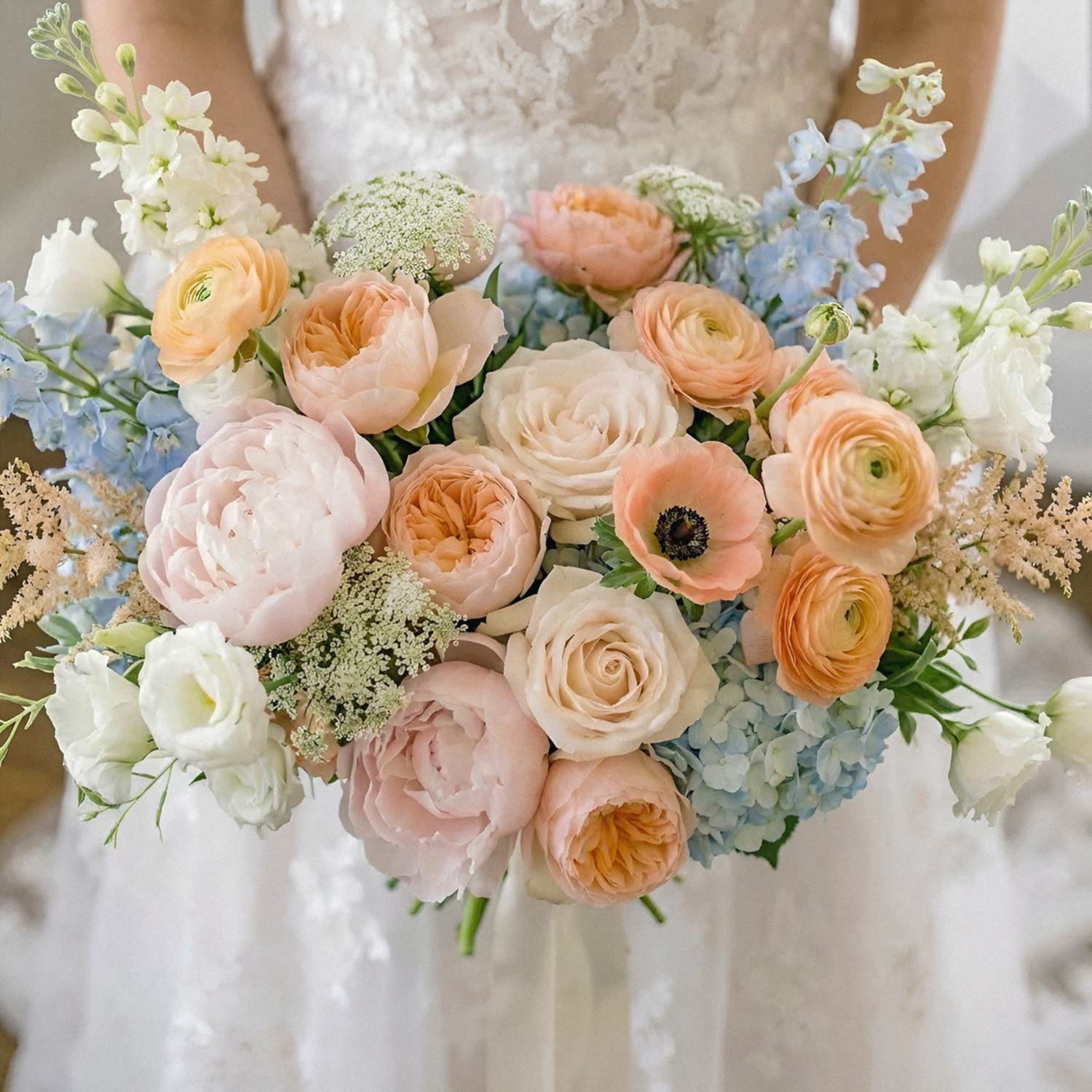 Sunset Garden Bridal Bouquet
