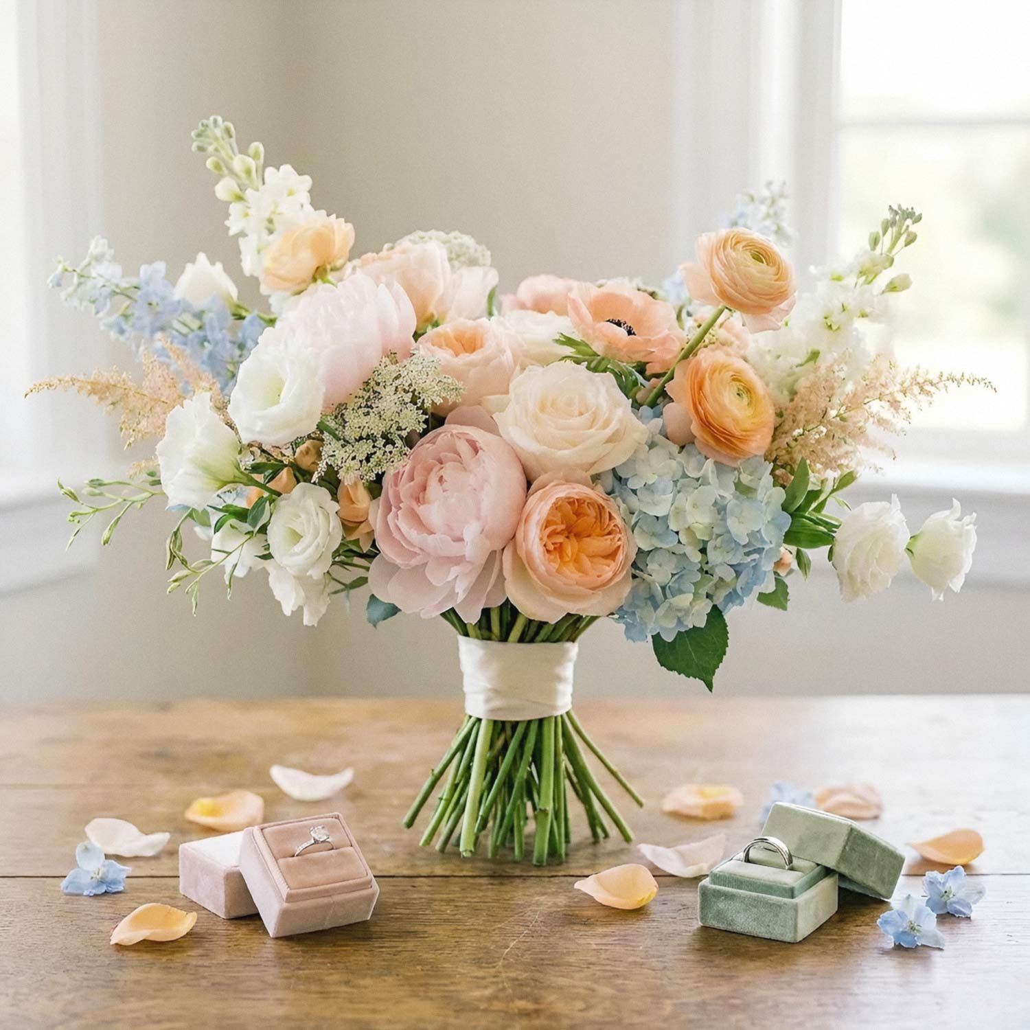 Sunset Garden Bridal Bouquet