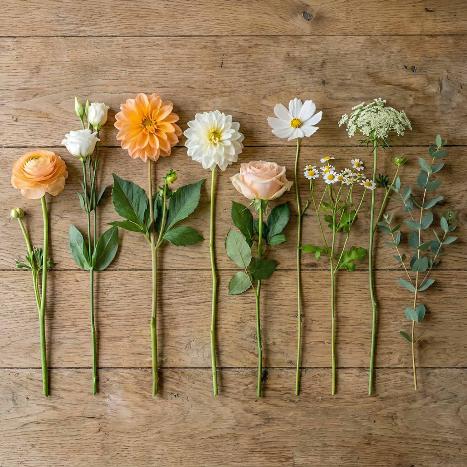 Amber Petal Bridal Bouquet
