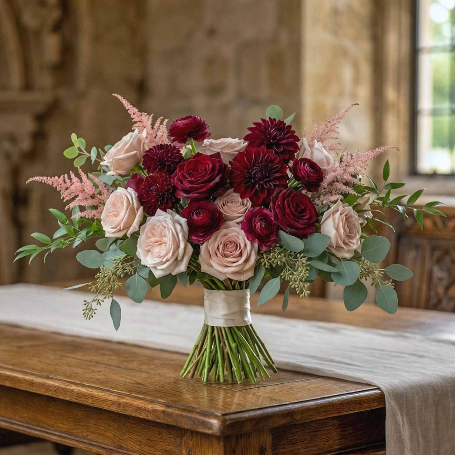 Belgravia Rouge Bridal Bouquet