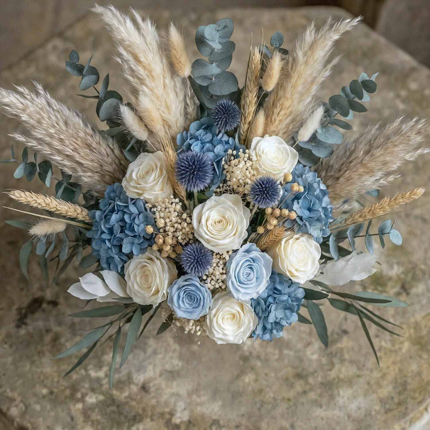 Blue Breeze Bridal Bouquet