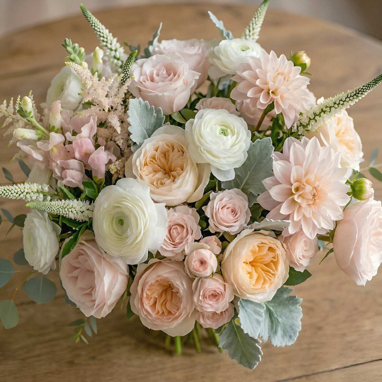 Blush Elegance Bridal Bouquet