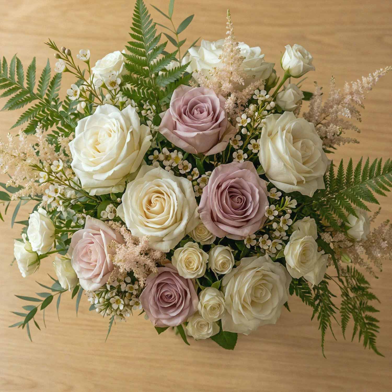 Blushing Vale Bridal Bouquet