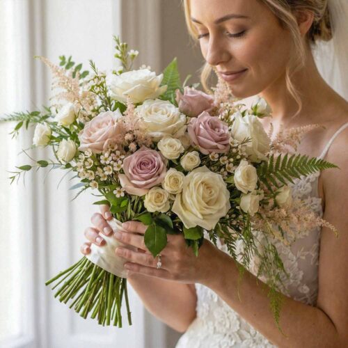 Blushing Vale Bridal Bouquet