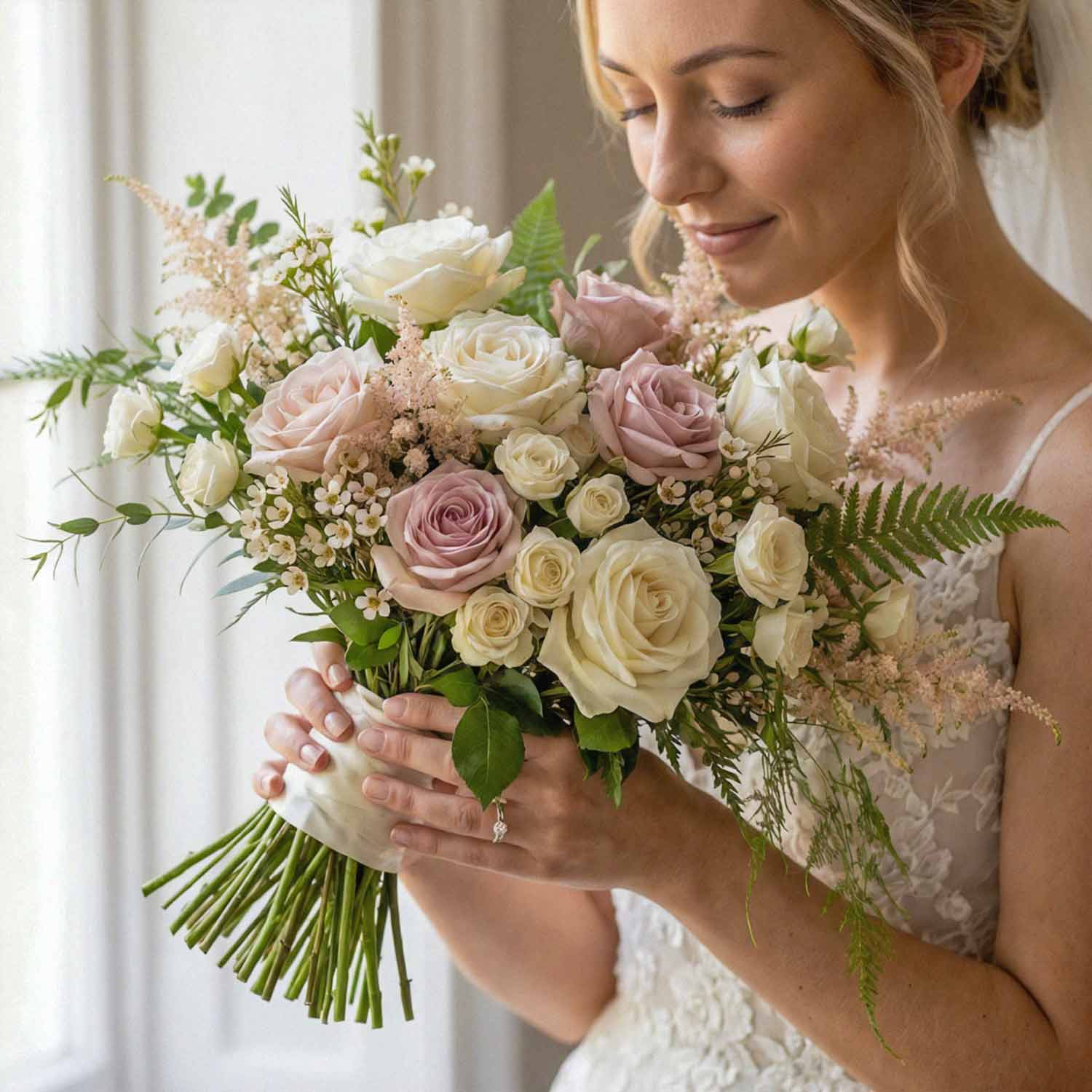 Blushing Vale Bridal Bouquet
