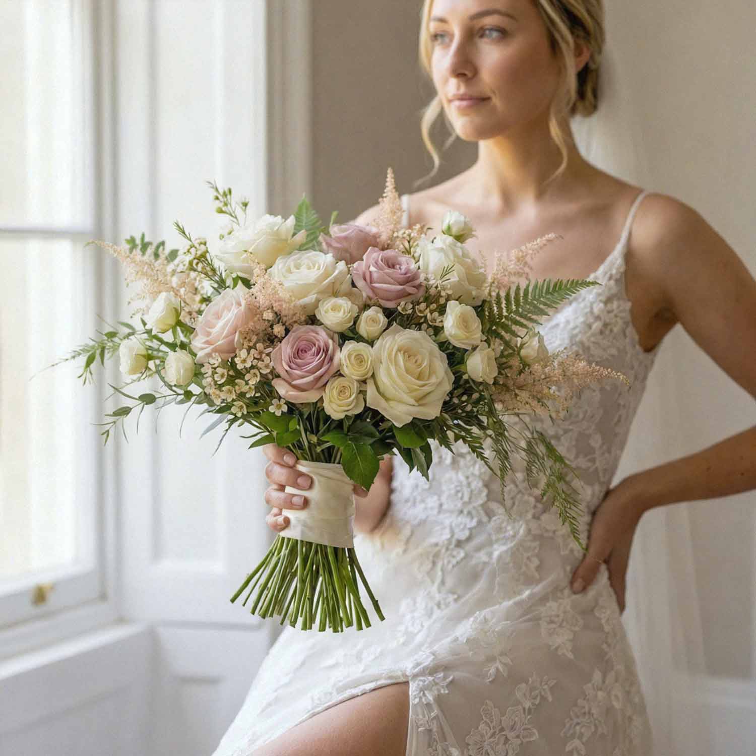 Blushing Vale Bridal Bouquet