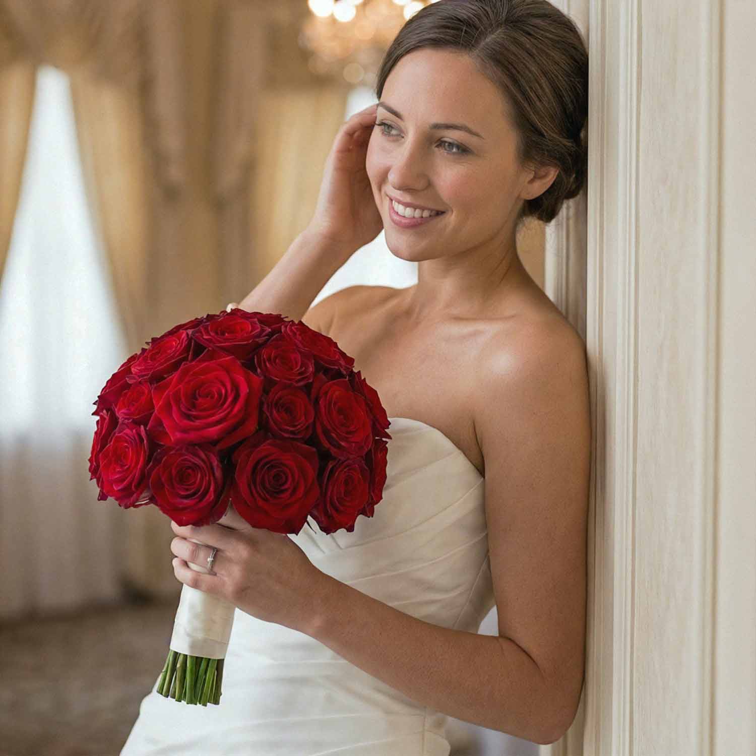 Carmine Court Bridal Bouquet