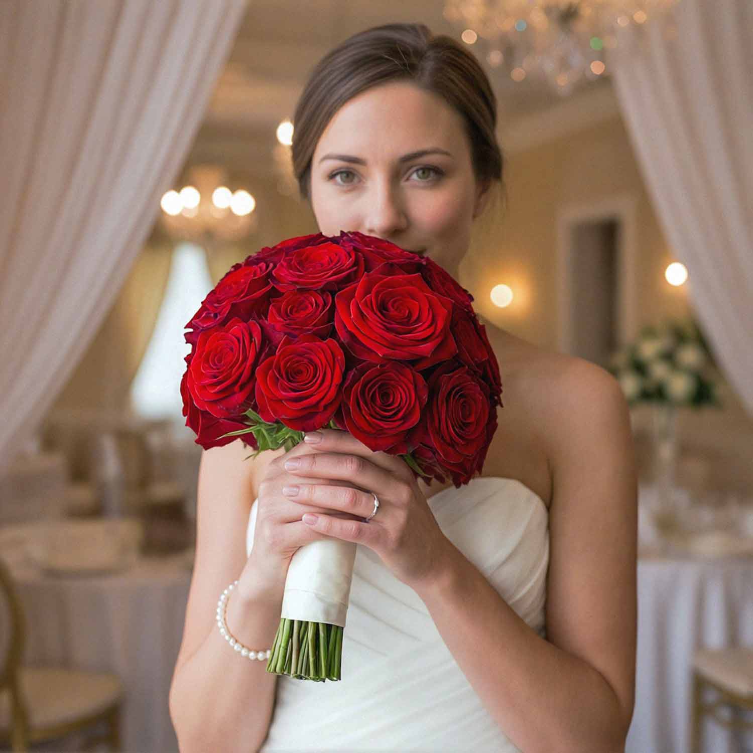 Carmine Court Bridal Bouquet