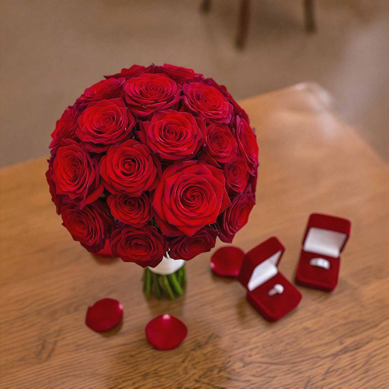Carmine Court Bridal Bouquet