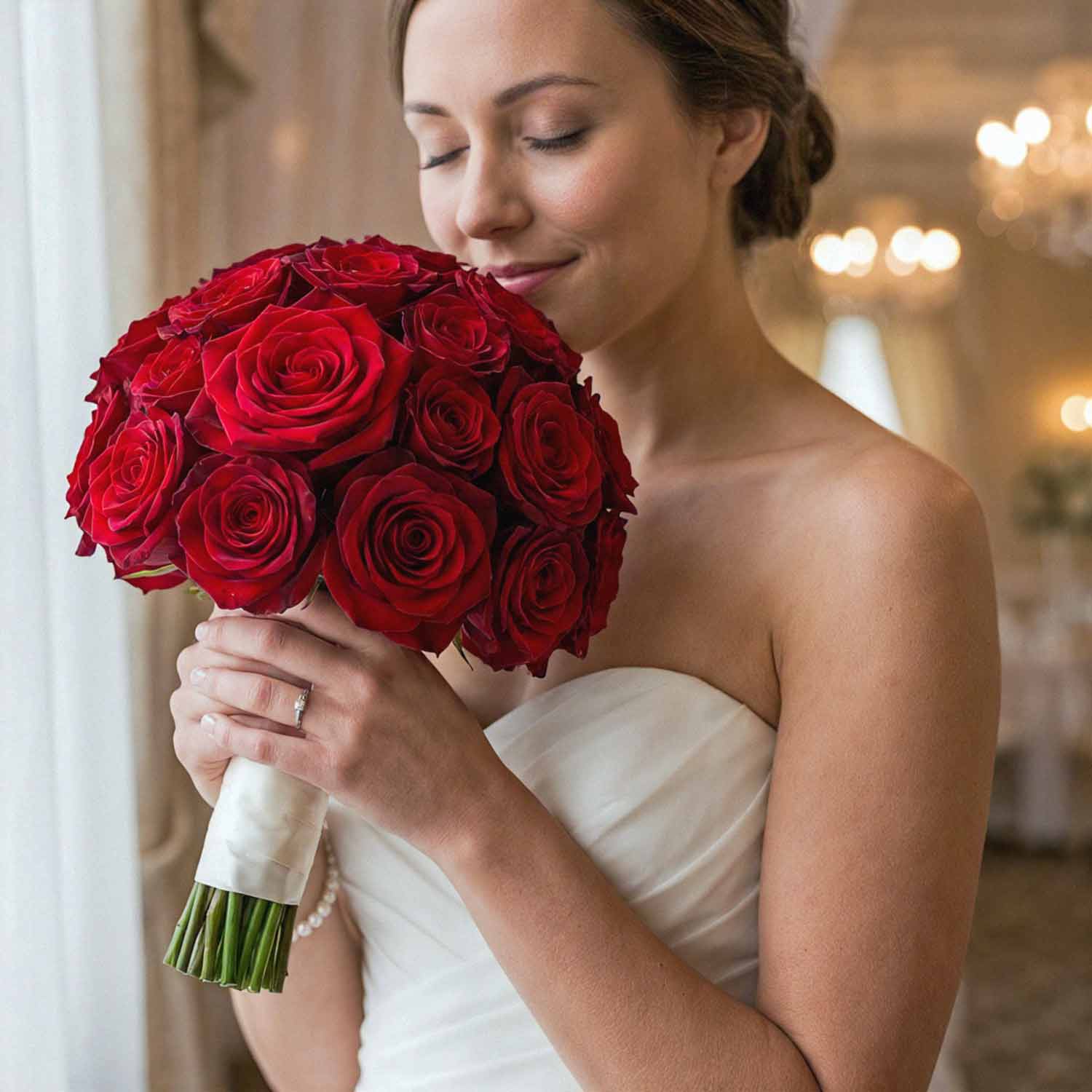 Carmine Court Bridal Bouquet