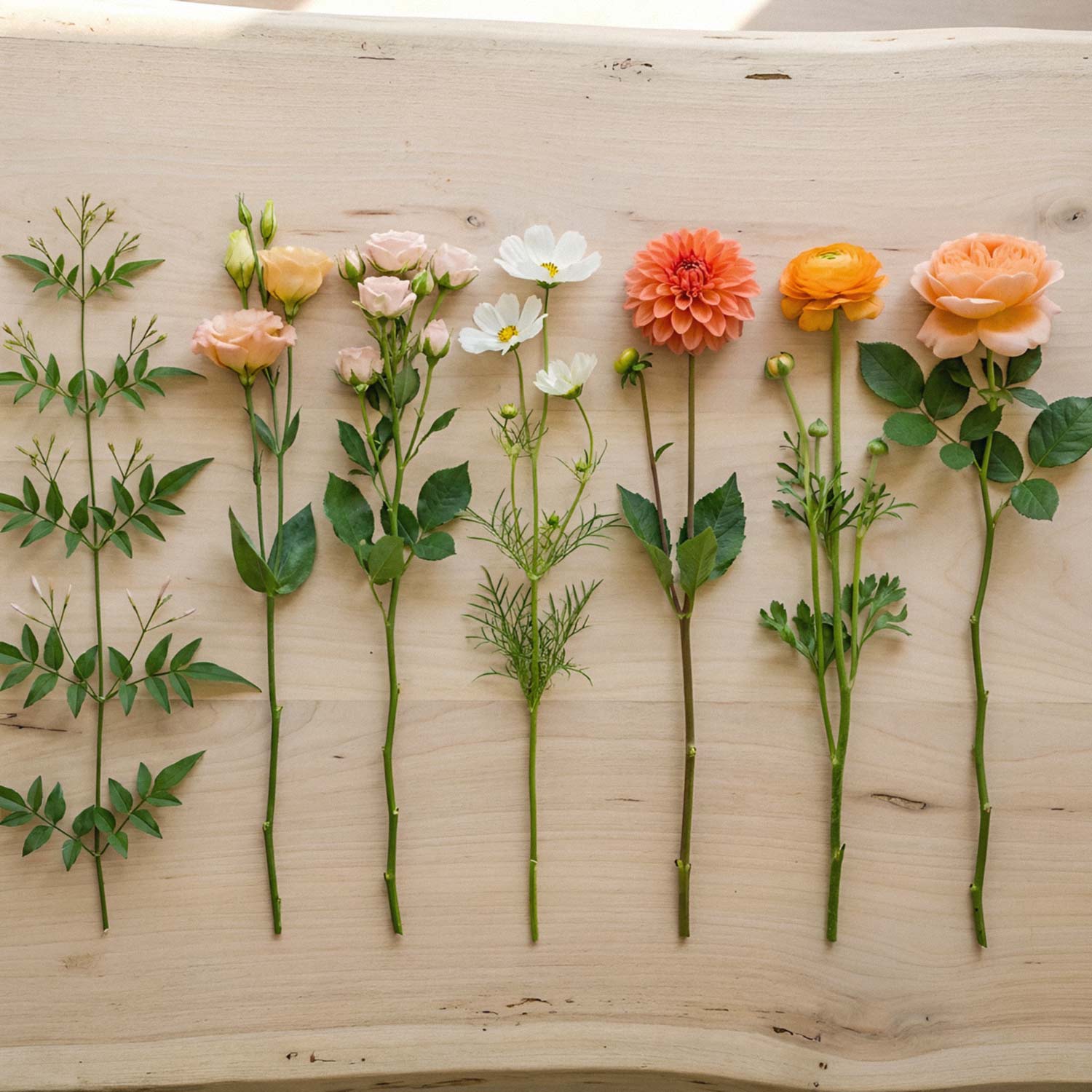 Clementine Glow Bridal Bouquet