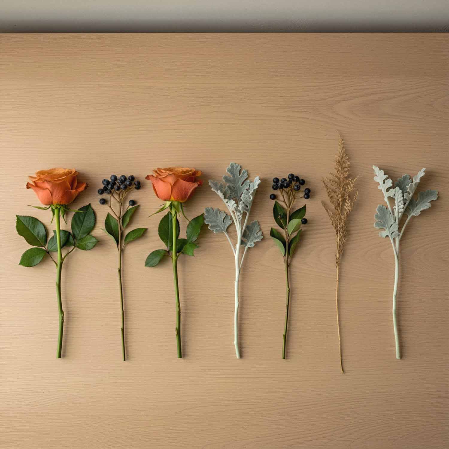 Copper Willow Bridal Bouquet