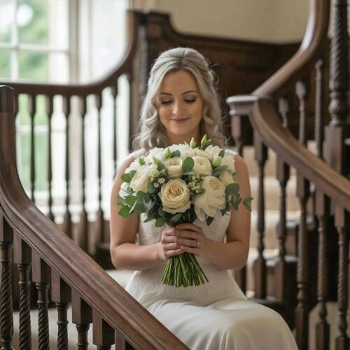 Ivory Garden Bridal Bouquet