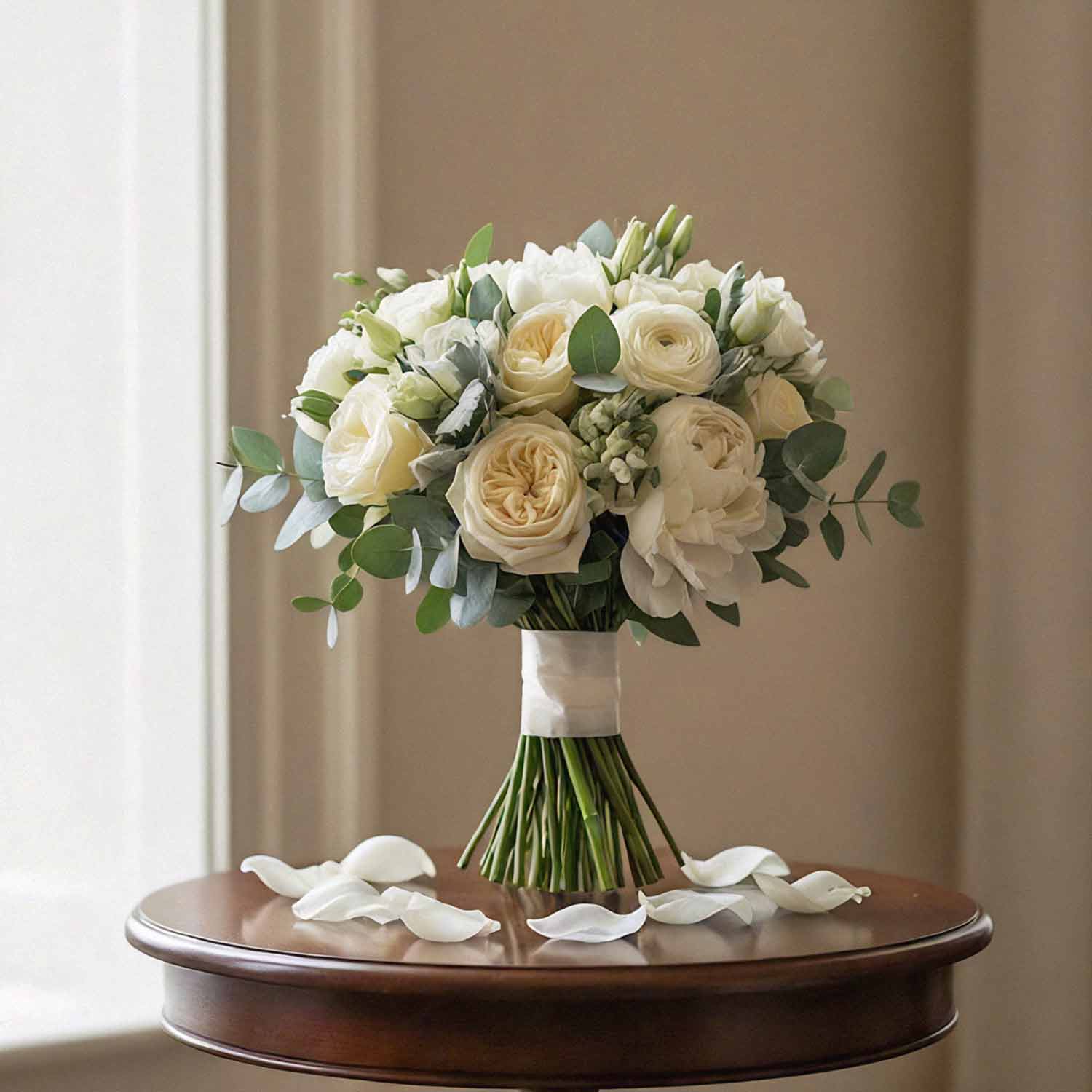 Ivory Garden Bridal Bouquet