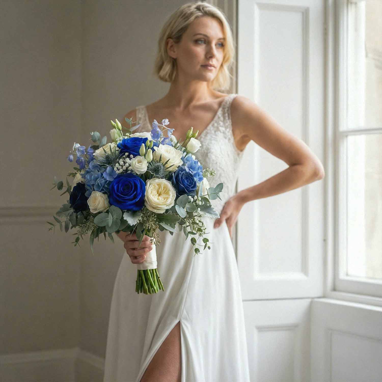 Midnight Petals Bridal Bouquet