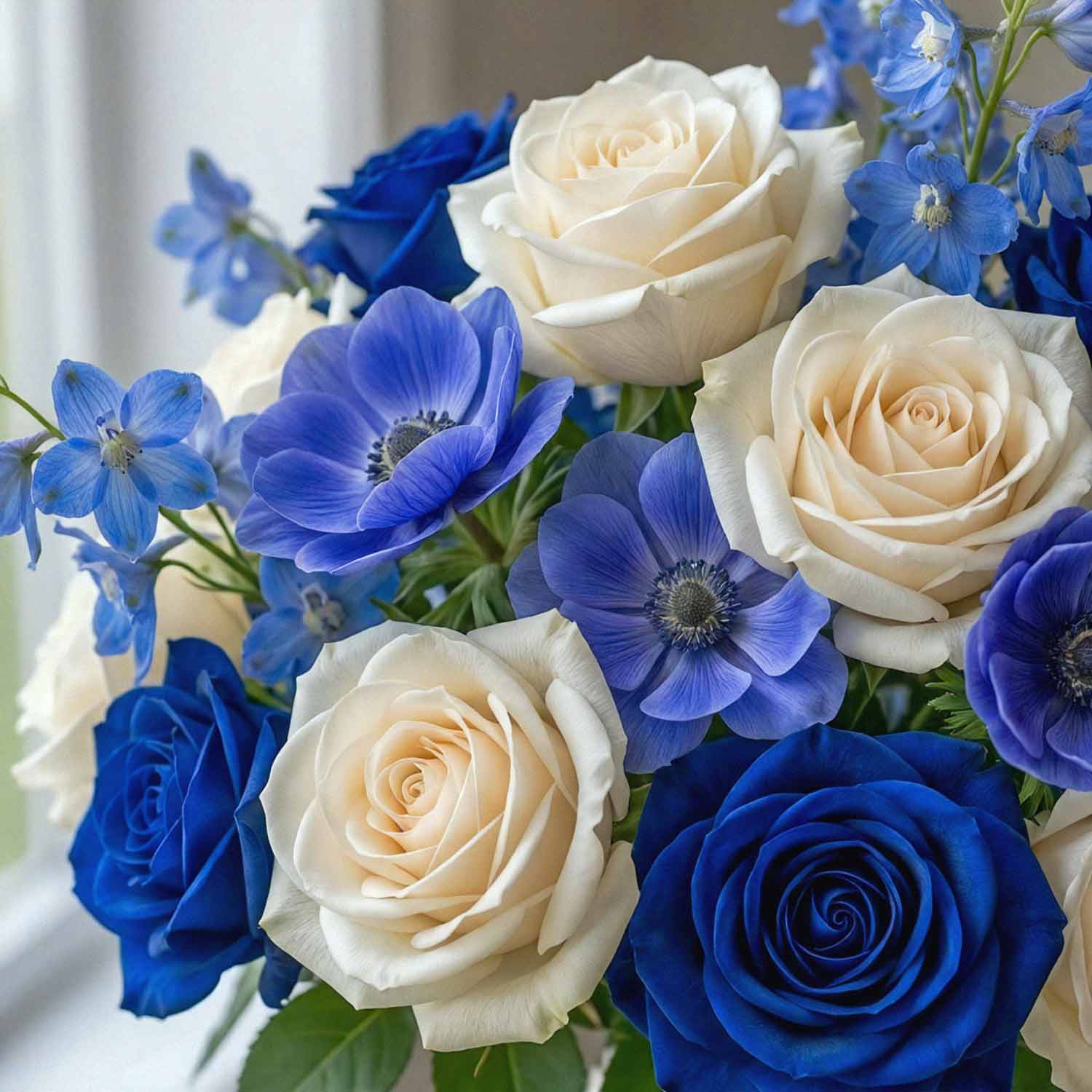 Opal Lagoon Bridal Bouquet
