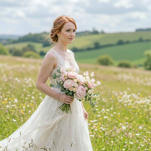 Rosewater Grace Bridal Bouquet