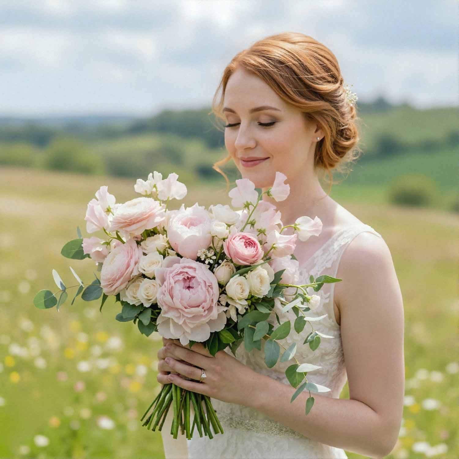 Rosewater Grace Bridal Bouquet