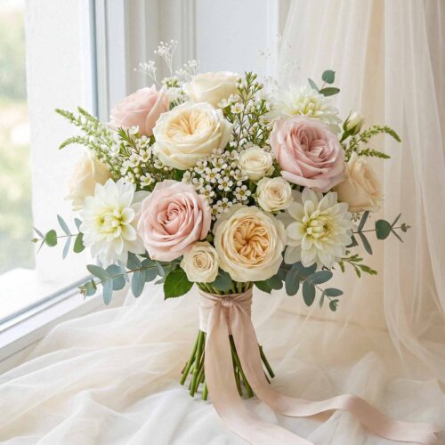 Sunlit Romance Bridal Bouquet