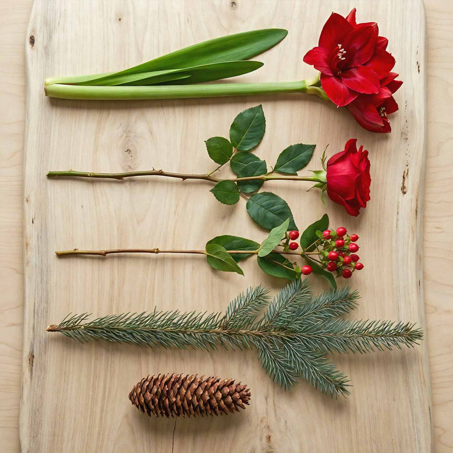 Winter Ember Bridal Bouquet