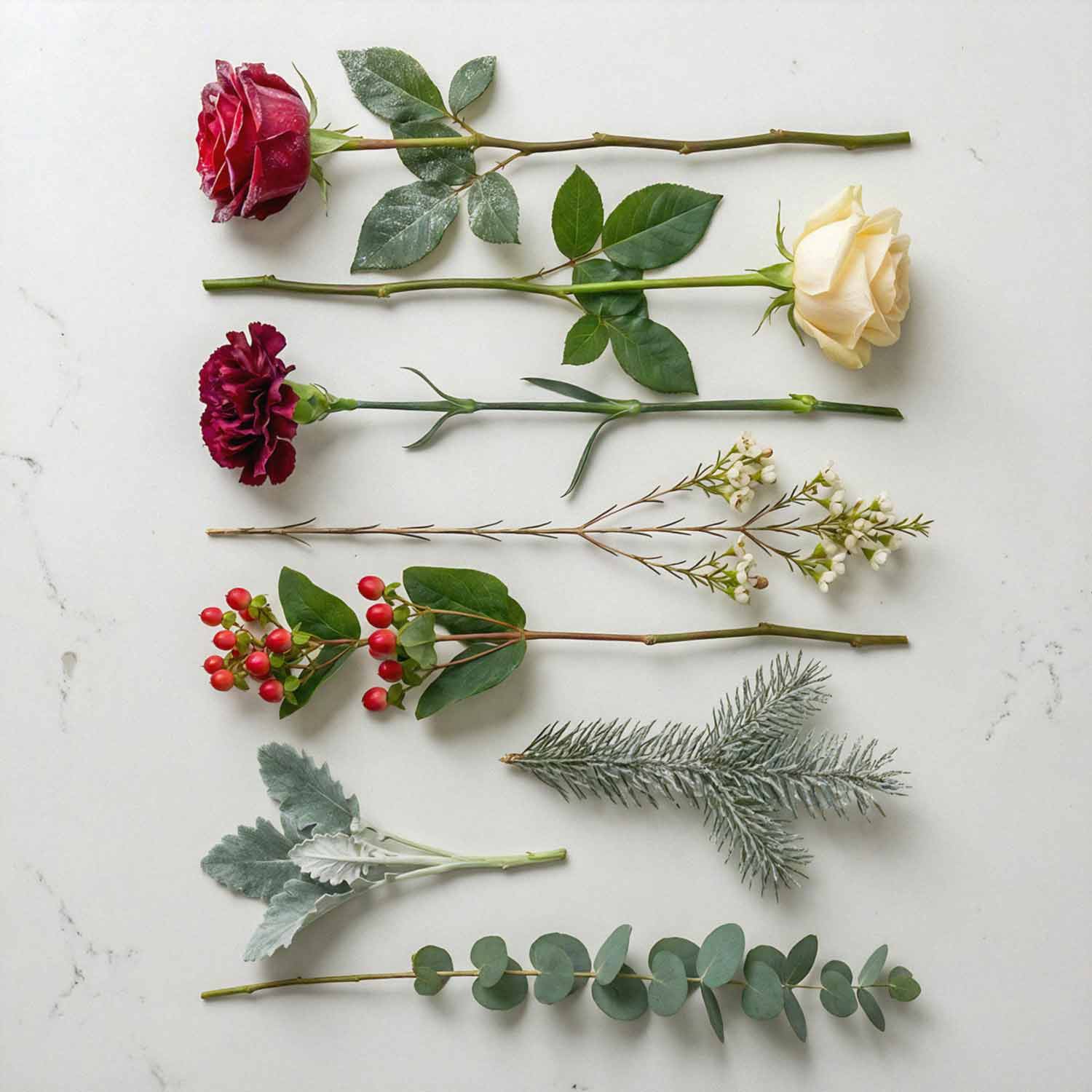Winter Laurel Bridal Bouquet