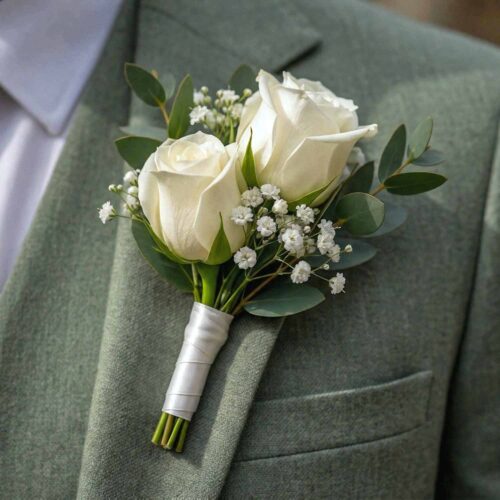 Gentle Bloom Buttonhole