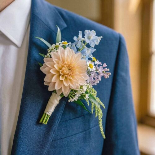 Opaline Cascade Buttonhole