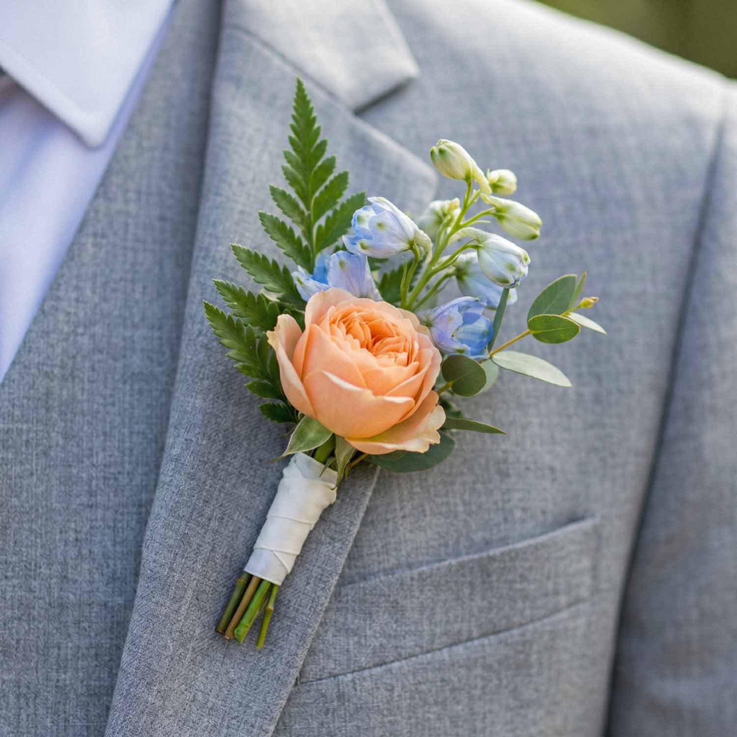 Pastel Garden Buttonhole