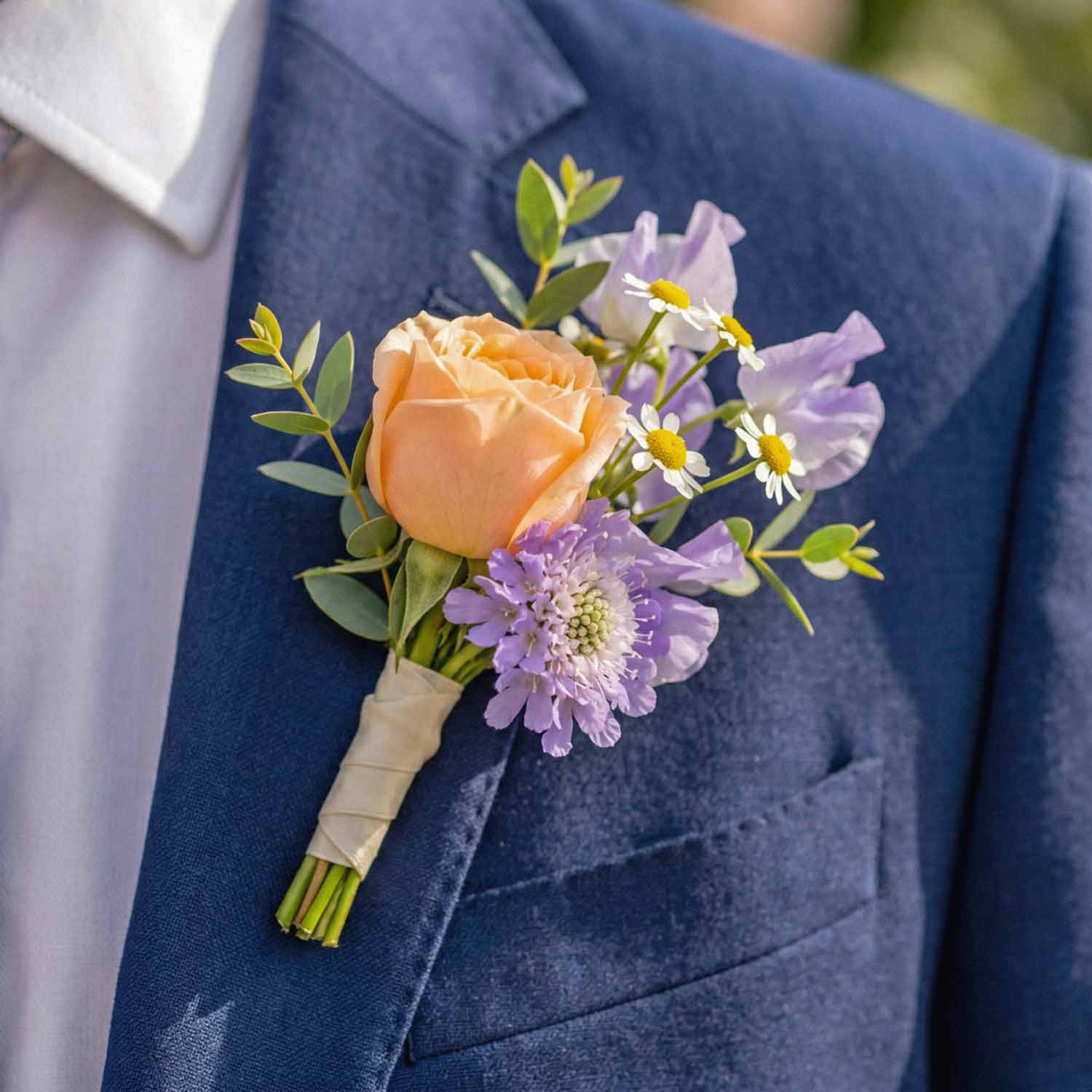 Pastel Whimsy Buttonhole
