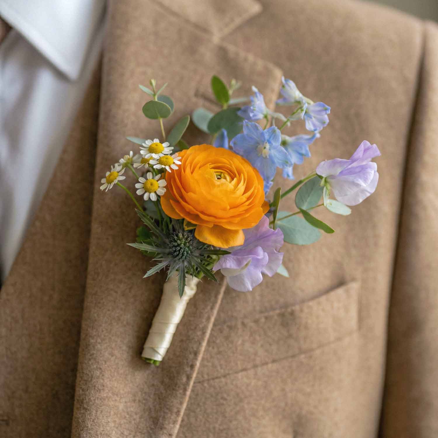 Sorbet Meadow Buttonhole