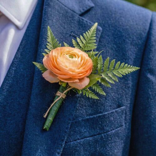 Tropical Sorbet Buttonhole