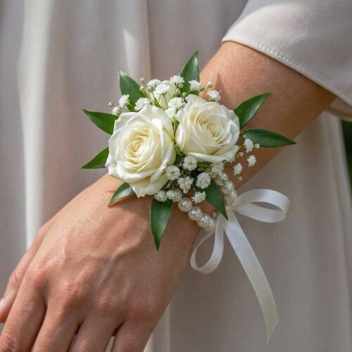 Gentle Bloom Wrist Corsage