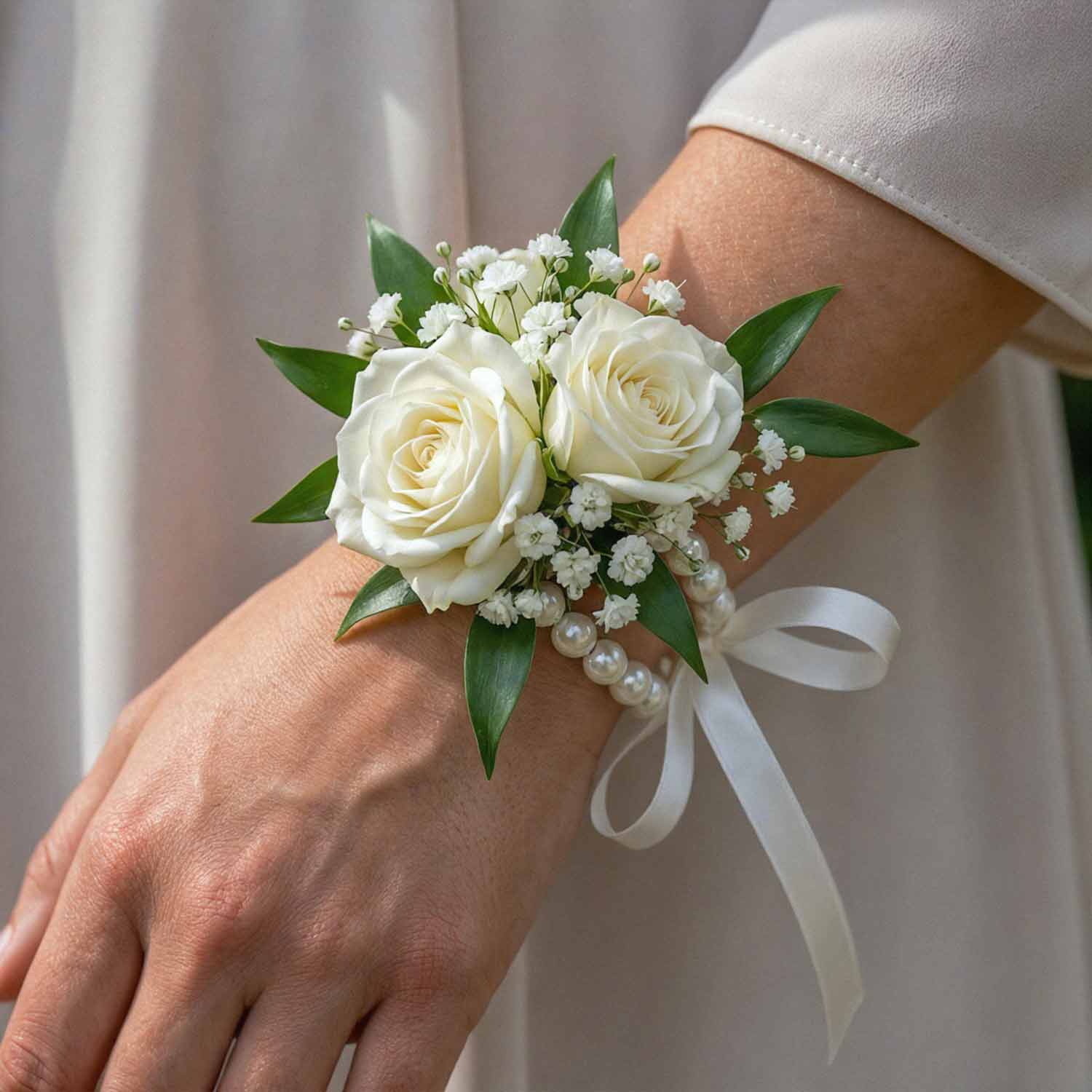 Gentle Bloom Wrist Corsage