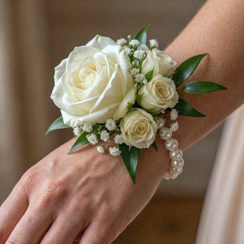 Gentle Bloom Wrist Corsage