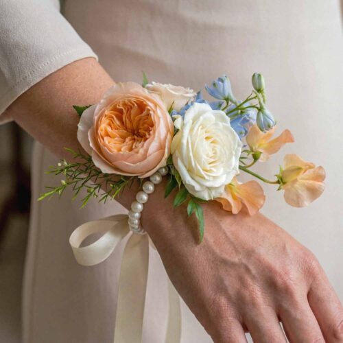 Pastel Meadow Wrist Corsage