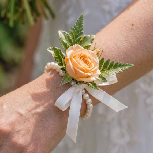 Tropical Sorbet Wrist Corsage