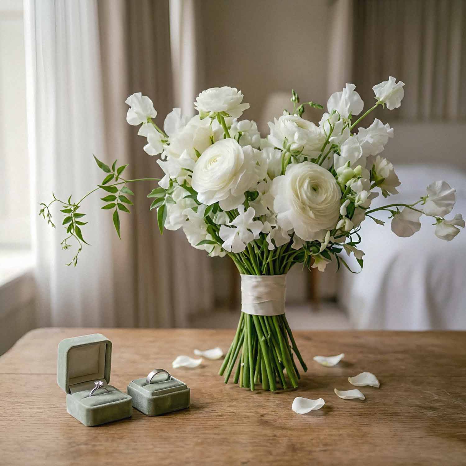 Lunar Whisper Bridal Bouquet